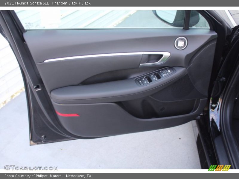 Phantom Black / Black 2021 Hyundai Sonata SEL
