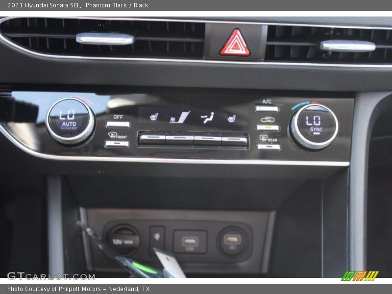Phantom Black / Black 2021 Hyundai Sonata SEL