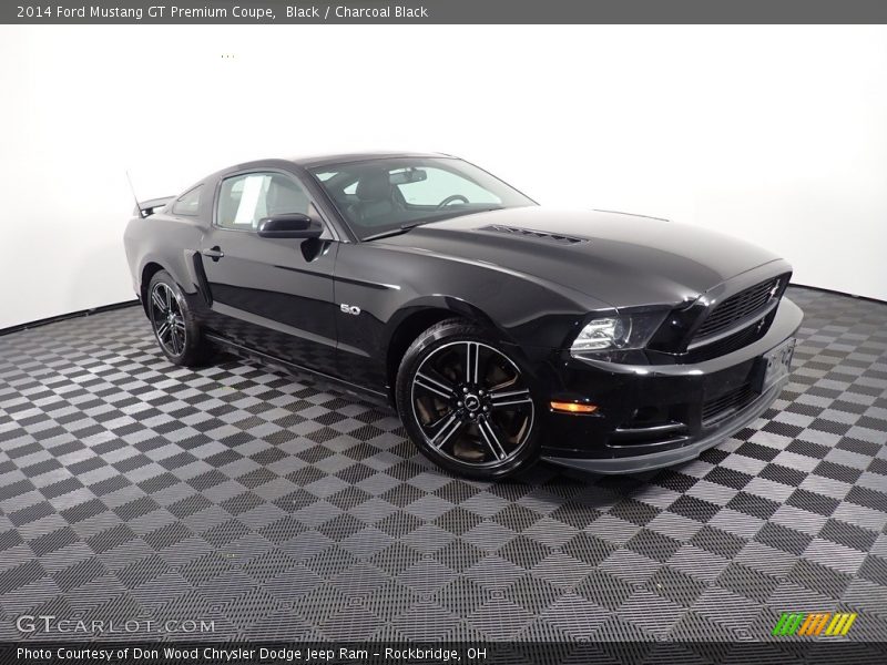 Black / Charcoal Black 2014 Ford Mustang GT Premium Coupe