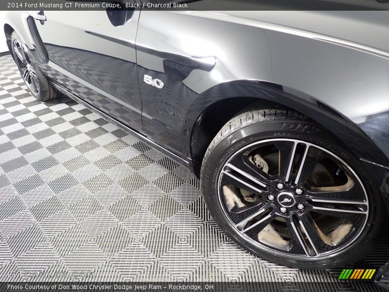 Black / Charcoal Black 2014 Ford Mustang GT Premium Coupe