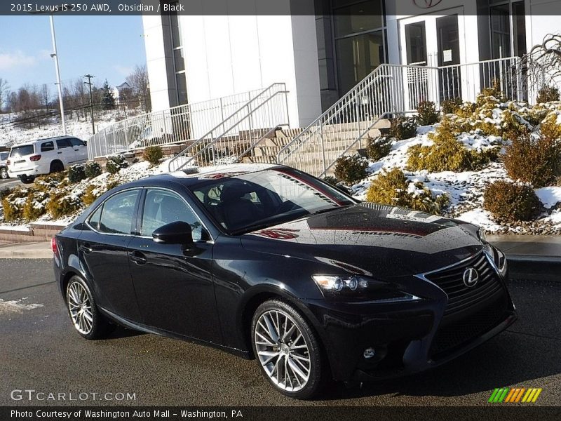 Obsidian / Black 2015 Lexus IS 250 AWD