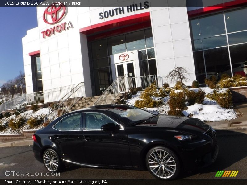 Obsidian / Black 2015 Lexus IS 250 AWD
