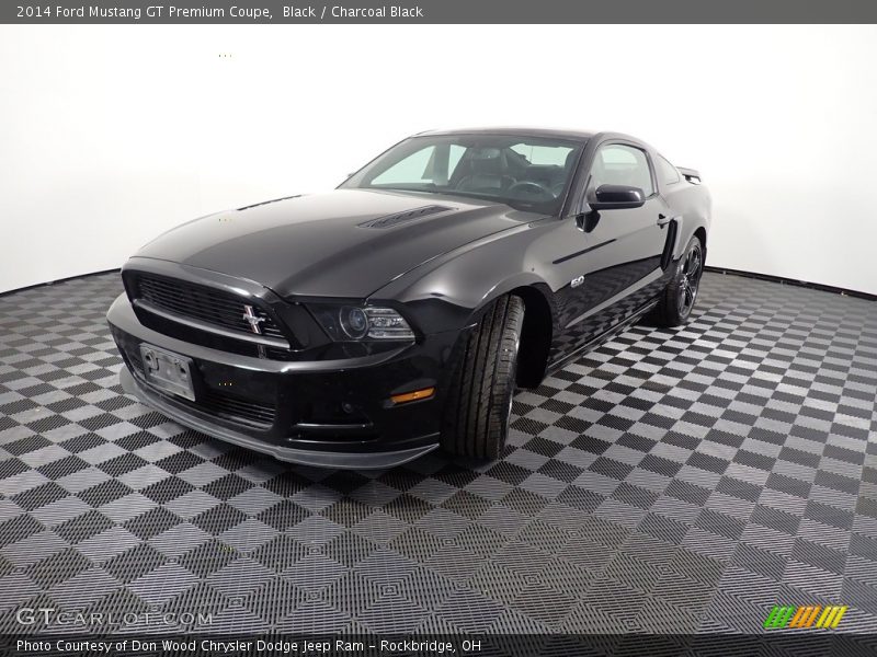 Black / Charcoal Black 2014 Ford Mustang GT Premium Coupe