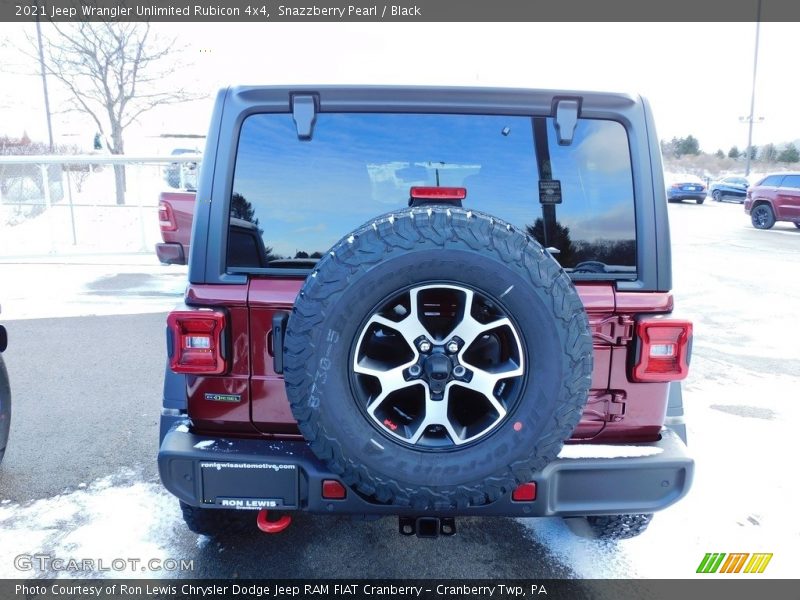 Snazzberry Pearl / Black 2021 Jeep Wrangler Unlimited Rubicon 4x4