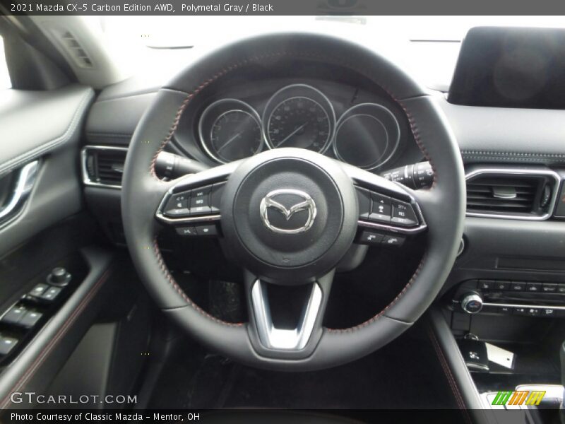 Polymetal Gray / Black 2021 Mazda CX-5 Carbon Edition AWD