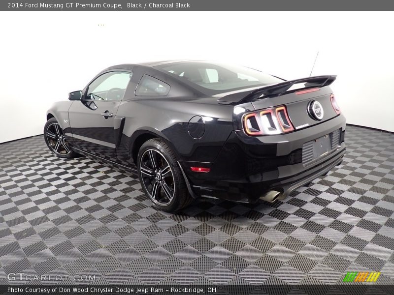 Black / Charcoal Black 2014 Ford Mustang GT Premium Coupe