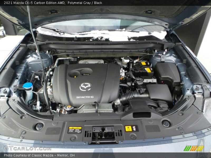 Polymetal Gray / Black 2021 Mazda CX-5 Carbon Edition AWD