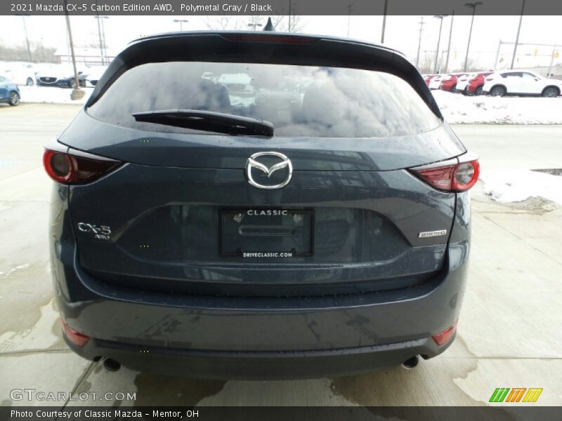 Polymetal Gray / Black 2021 Mazda CX-5 Carbon Edition AWD