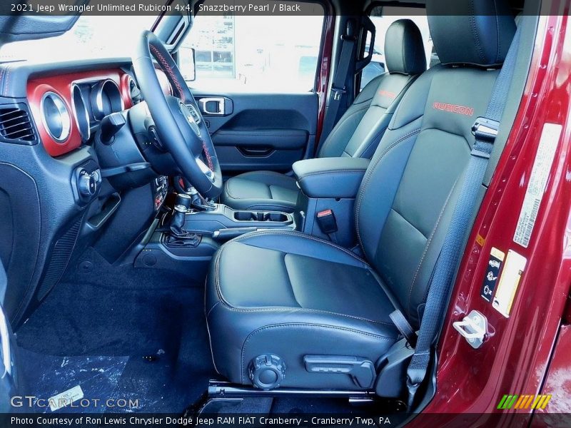 Snazzberry Pearl / Black 2021 Jeep Wrangler Unlimited Rubicon 4x4