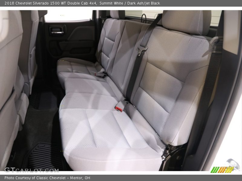 Rear Seat of 2018 Silverado 1500 WT Double Cab 4x4