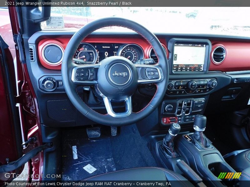 Snazzberry Pearl / Black 2021 Jeep Wrangler Unlimited Rubicon 4x4