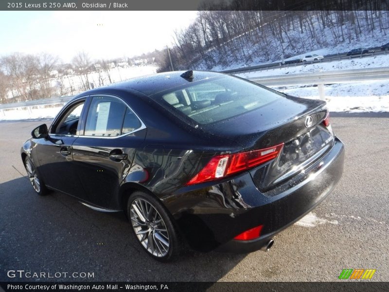 Obsidian / Black 2015 Lexus IS 250 AWD