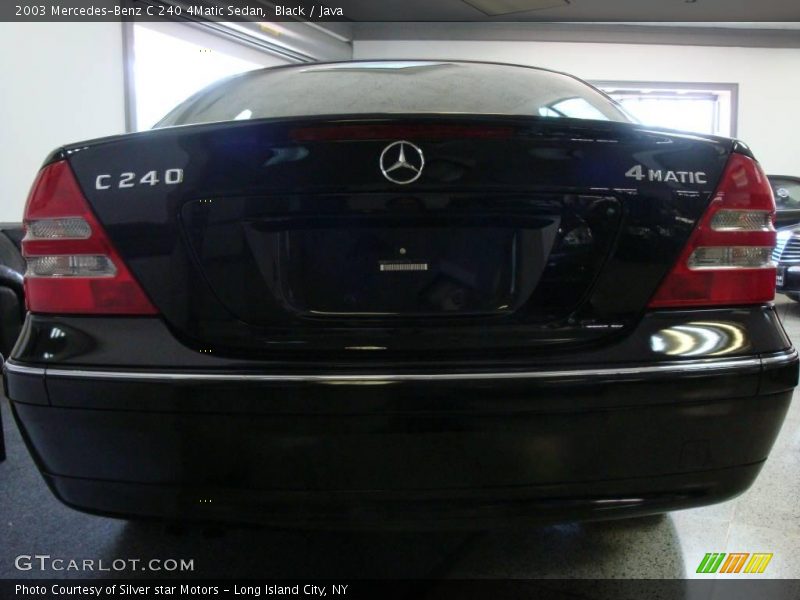 Black / Java 2003 Mercedes-Benz C 240 4Matic Sedan