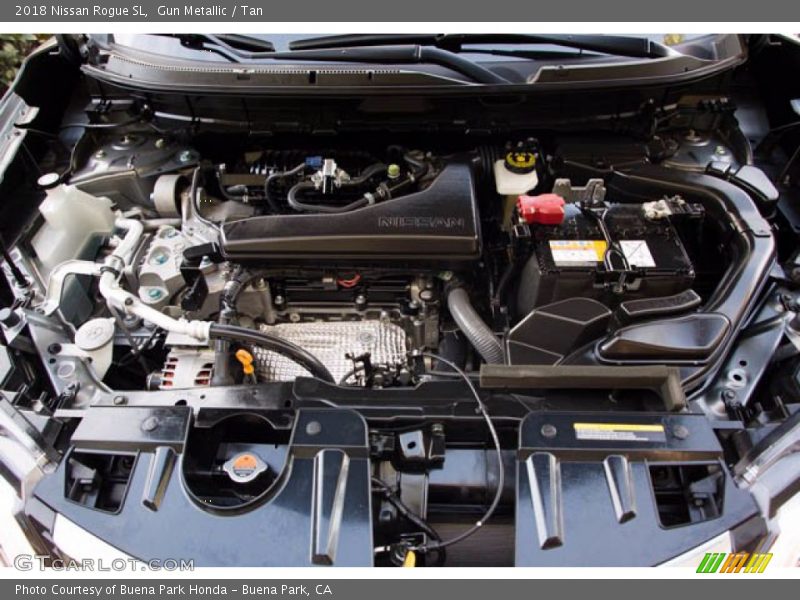  2018 Rogue SL Engine - 2.5 Liter DOHC 16-Valve CVTCS 4 Cylinder