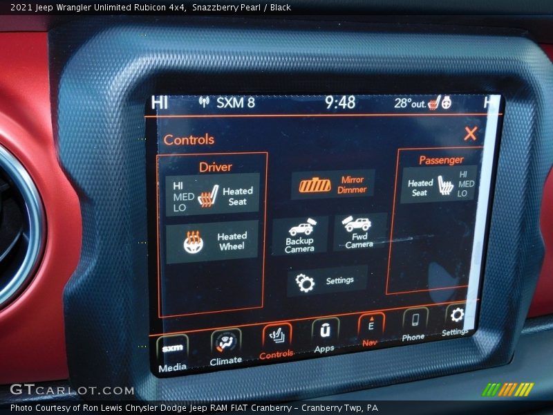 Snazzberry Pearl / Black 2021 Jeep Wrangler Unlimited Rubicon 4x4