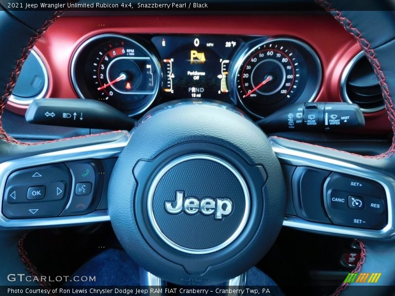 Snazzberry Pearl / Black 2021 Jeep Wrangler Unlimited Rubicon 4x4