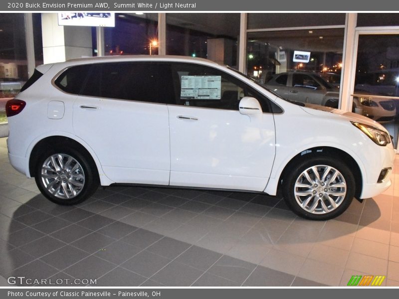 Summit White / Light Neutral 2020 Buick Envision Premium AWD