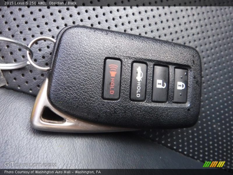 Keys of 2015 IS 250 AWD
