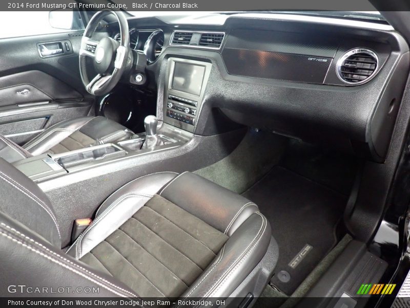 Black / Charcoal Black 2014 Ford Mustang GT Premium Coupe