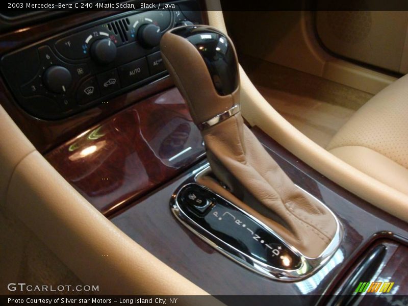 Black / Java 2003 Mercedes-Benz C 240 4Matic Sedan