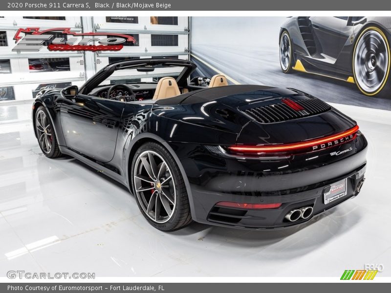 Black / Black/Mojave Beige 2020 Porsche 911 Carrera S