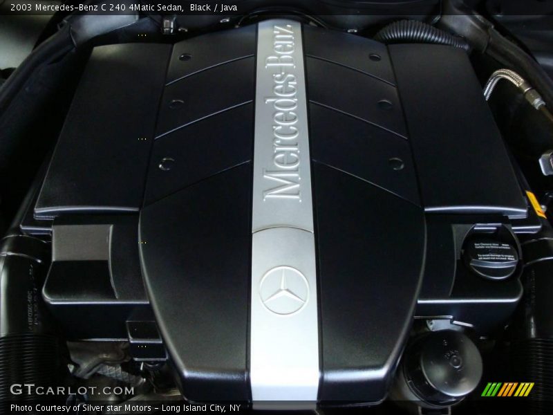 Black / Java 2003 Mercedes-Benz C 240 4Matic Sedan