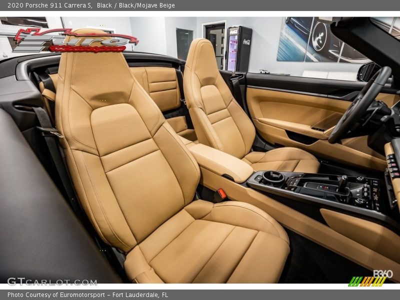 Black / Black/Mojave Beige 2020 Porsche 911 Carrera S