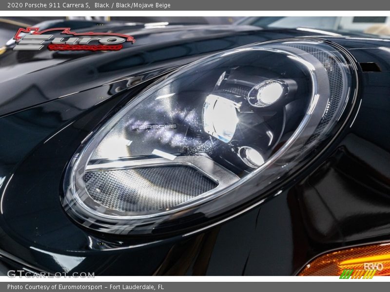 Black / Black/Mojave Beige 2020 Porsche 911 Carrera S