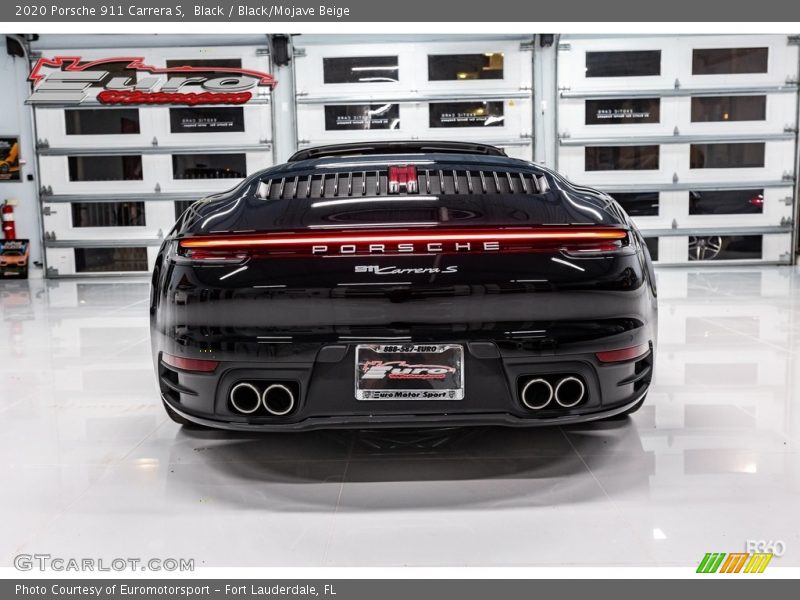 Black / Black/Mojave Beige 2020 Porsche 911 Carrera S
