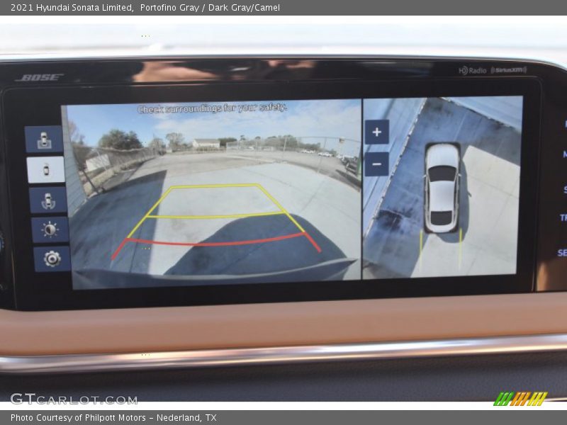 Portofino Gray / Dark Gray/Camel 2021 Hyundai Sonata Limited