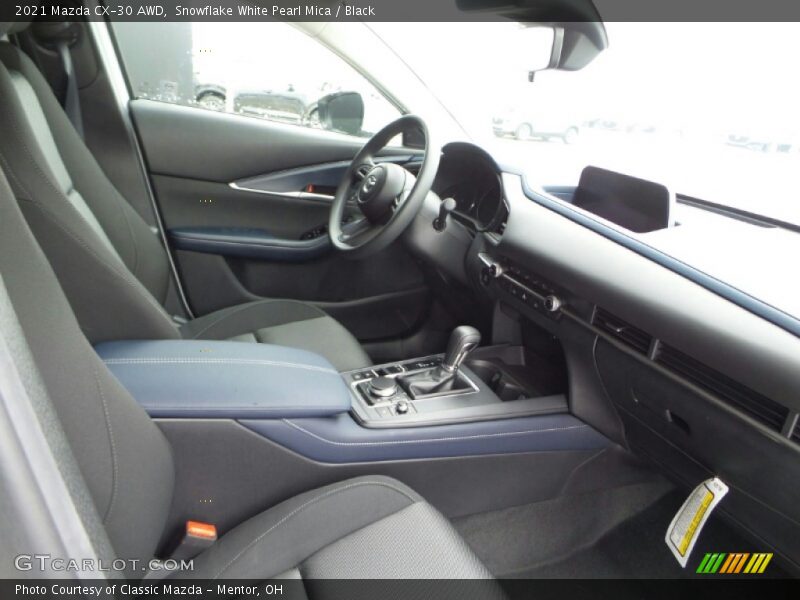 Snowflake White Pearl Mica / Black 2021 Mazda CX-30 AWD