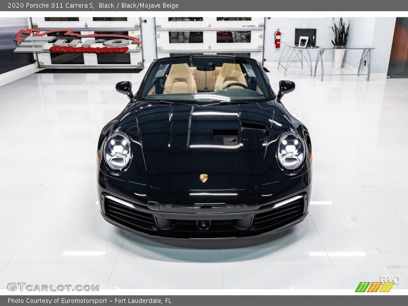 Black / Black/Mojave Beige 2020 Porsche 911 Carrera S