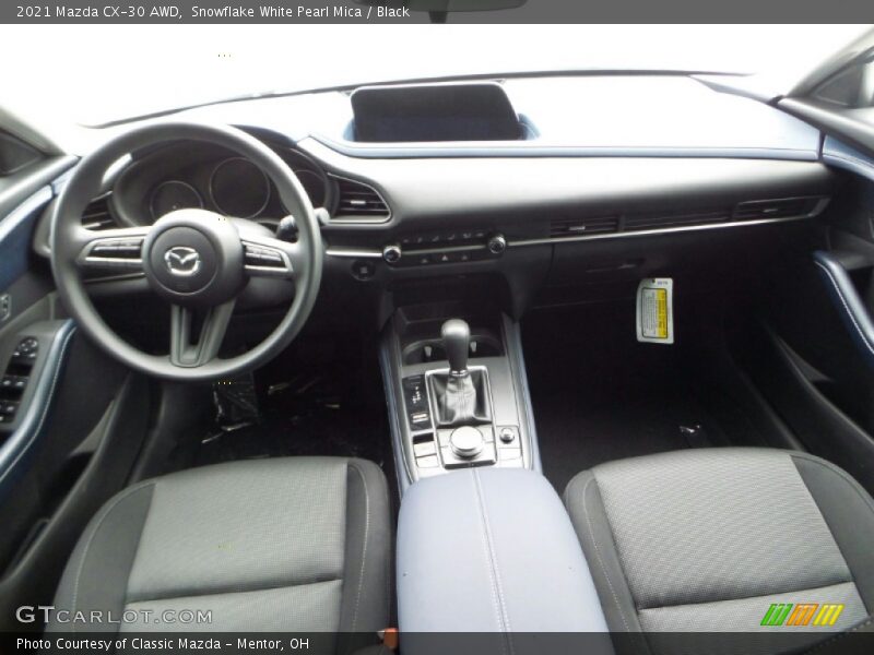 Snowflake White Pearl Mica / Black 2021 Mazda CX-30 AWD