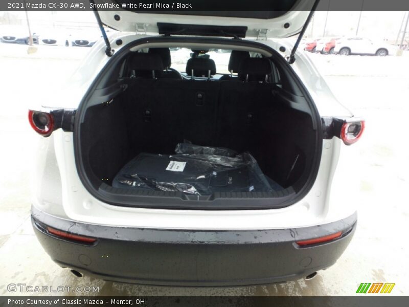 Snowflake White Pearl Mica / Black 2021 Mazda CX-30 AWD