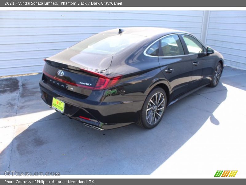 Phantom Black / Dark Gray/Camel 2021 Hyundai Sonata Limited