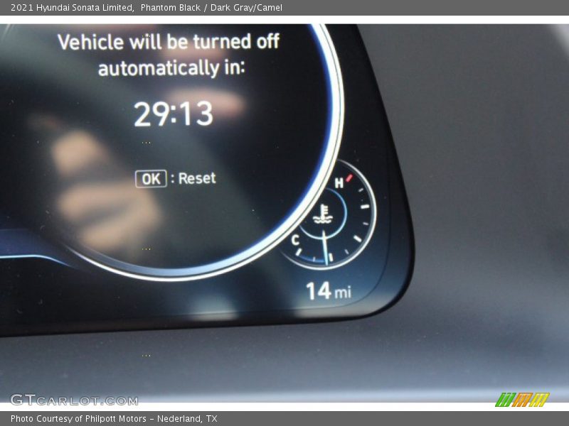 Phantom Black / Dark Gray/Camel 2021 Hyundai Sonata Limited