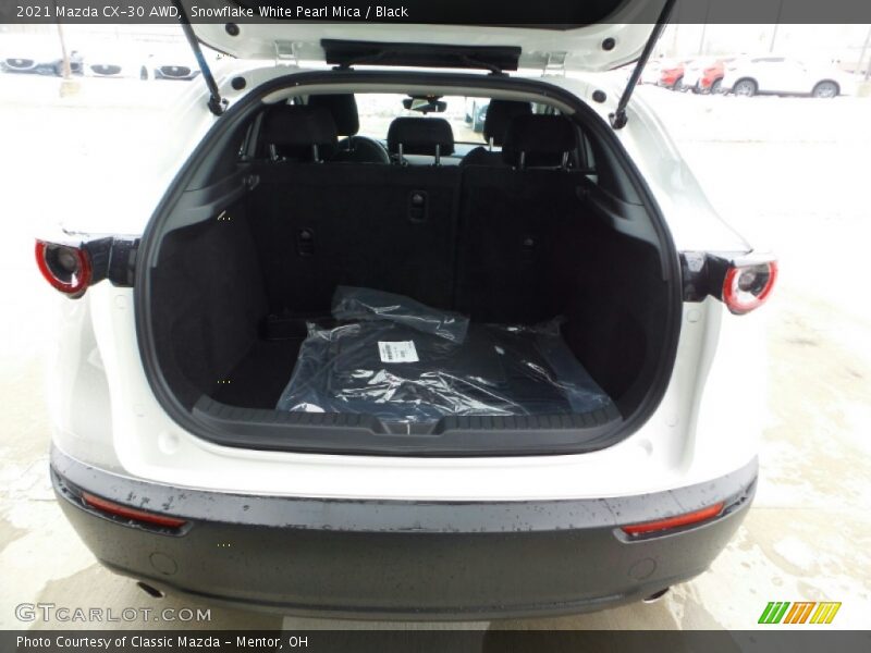 Snowflake White Pearl Mica / Black 2021 Mazda CX-30 AWD