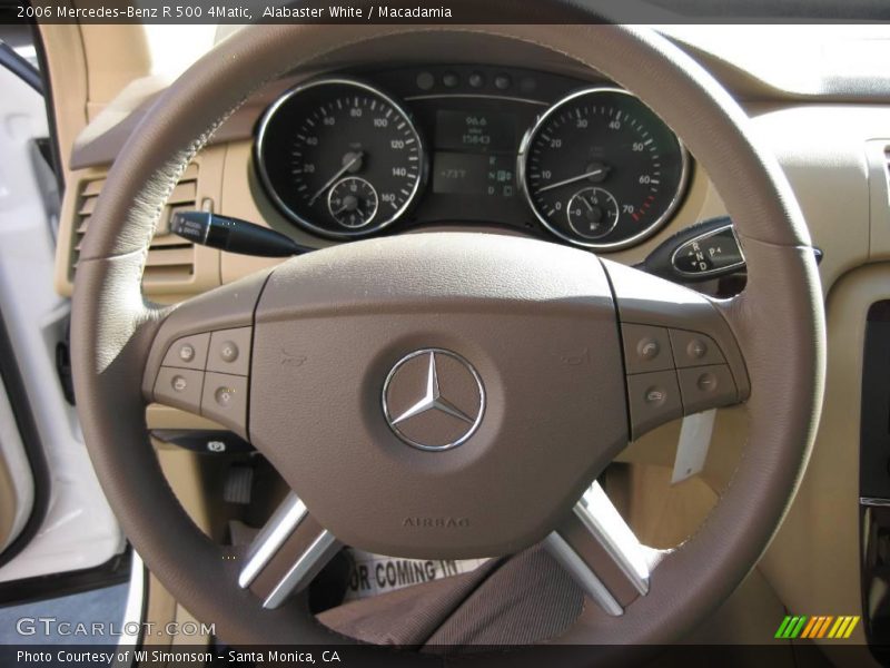 Alabaster White / Macadamia 2006 Mercedes-Benz R 500 4Matic