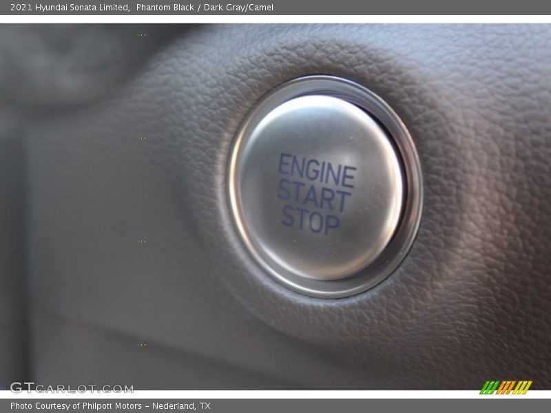 Phantom Black / Dark Gray/Camel 2021 Hyundai Sonata Limited