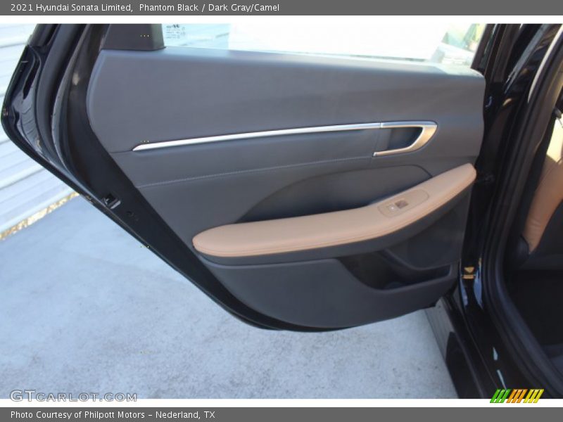 Phantom Black / Dark Gray/Camel 2021 Hyundai Sonata Limited