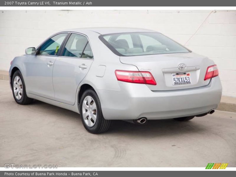 Titanium Metallic / Ash 2007 Toyota Camry LE V6