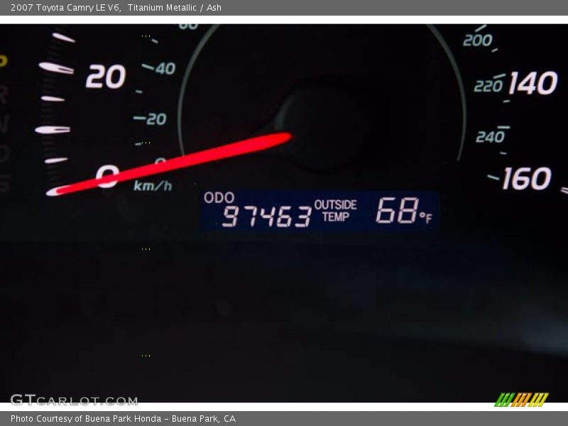 Titanium Metallic / Ash 2007 Toyota Camry LE V6