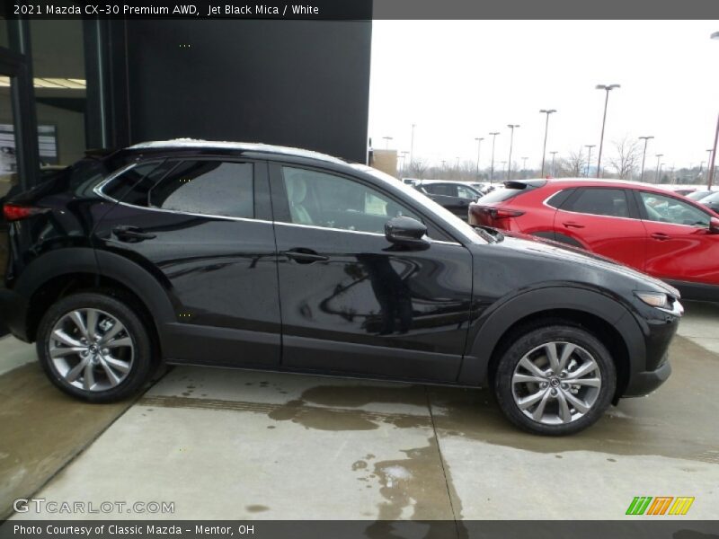 Jet Black Mica / White 2021 Mazda CX-30 Premium AWD