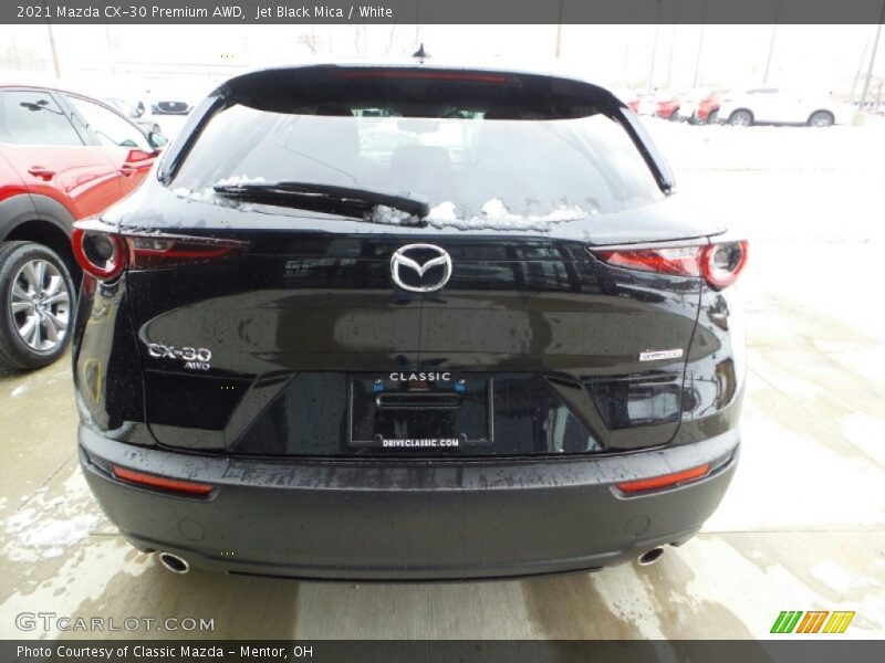 Jet Black Mica / White 2021 Mazda CX-30 Premium AWD