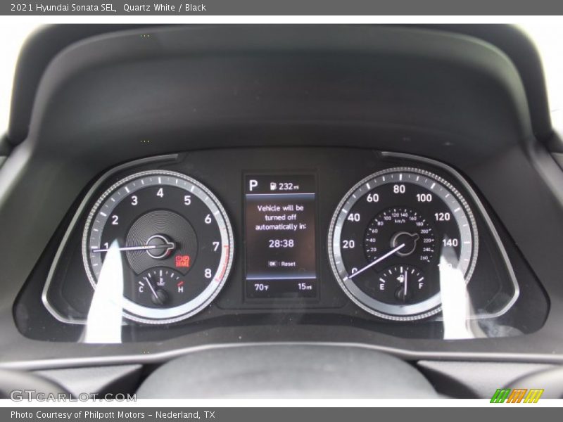 Quartz White / Black 2021 Hyundai Sonata SEL