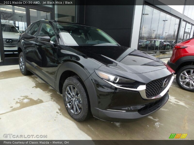 Jet Black Mica / Black 2021 Mazda CX-30 AWD