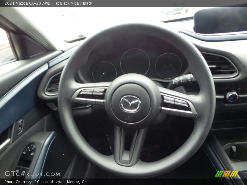 Jet Black Mica / Black 2021 Mazda CX-30 AWD