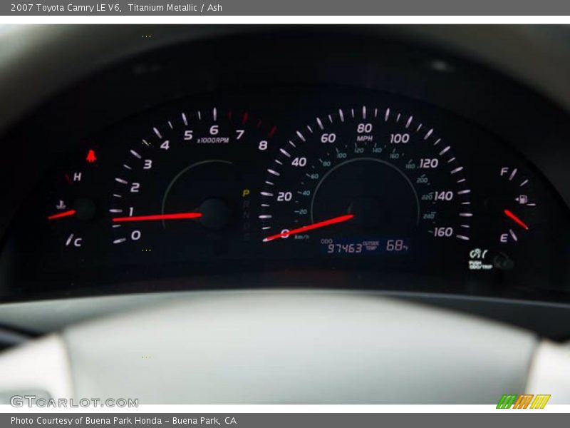 Titanium Metallic / Ash 2007 Toyota Camry LE V6