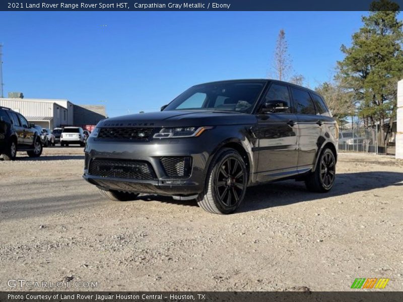 Carpathian Gray Metallic / Ebony 2021 Land Rover Range Rover Sport HST