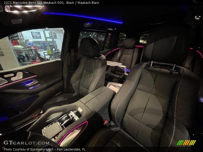 Front Seat of 2021 GLS Maybach 600